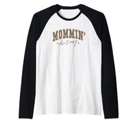 Mamma non sono parole facili e sincere Maglia con Maniche Raglan
