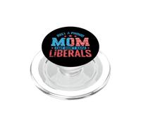 Mamma orgogliosa che non ha allevato i liberali PopSockets PopGrip per MagSafe