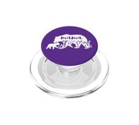 Mamma orsa con 1 cucciolo, mamma, festa della mamma, compleanno PopSockets PopGrip per MagSafe