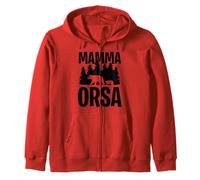 Mamma Orsa Felpa con Cappuccio