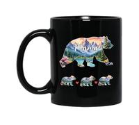 Mamma Orsa Tazze Di Caffè Ceramica Tazza Colazione Durevole Tazza Mug Regali Divertenti Per Colleghi Natale Regalo Anniversario 330ml