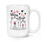 Mamma Orso 426ml Grande Tazza Festa Della Giorno World's Best Awesome Love Cuori