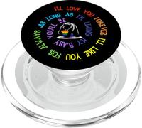 Mamma orso LGBT Ti amerò per sempre Mi piacerai per sempre PopSockets PopGrip per MagSafe
