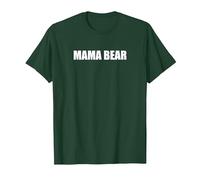 Mamma Orso Maglietta, Uomo, Verde Foresta, L