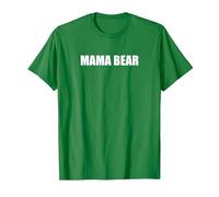 Mamma Orso Maglietta, Uomo, Verde Mela, L