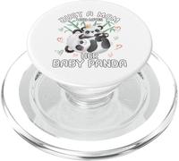 Mamma Panda Love Just A Mom Who Loves Her Baby Panda PopSockets PopGrip per MagSafe