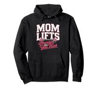 Mamma Powerlifting Forza Forte Felpa con Cappuccio