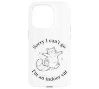 Mamma Ragdoll Sorry I can't go I'm an indoor cat Custodia per iPhone 15 Pro