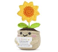 Mamma Regali Natale Compleanno Festa Mamma Mammina Presente Girasole | Mamma 50º 60º 40º 30º 70º 80º Compleanno Regalo Girasole Fatto Mano Girasolino Biglietto Amore Ricordo Pensionamento per Lei