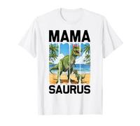 Mamma Saurus Brushstroke Dino Island Prehistoric Park Mamma Maglietta