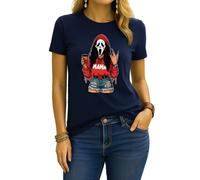 Mamma Scream Halloween Horror Movies Film | Halloween Costume Vestito da donna, blu navy, 3XL