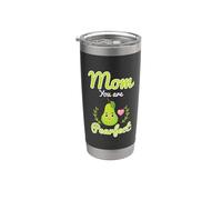 Mamma Sei Perfetta. Mom You are Pearfect. Divertente Bicchiere termico in acciaio inox doppia parete