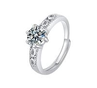 Mamma Suona Distanziatore （Clip-on） Ring Sizer Anello di regolazione della protezione invisibile Anelli adatti a qualsiasi anello Regolatore della dimensione Creatore Di Anelli (as show-2, One Size)