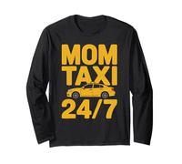 Mamma Taxi 24/7 - Divertente Mamma Design Maglia a Manica