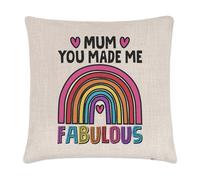 Mamma You Made Me Favoloso Arcobaleno Cuscino Cover Giorno Migliore Bellissimo