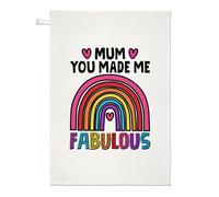 Mamma You Made Me Favoloso Arcobaleno Strofinaccio Della Giorno Migliore Awesome