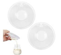 Mammario ex per l'allattamento al seno - catcher di latte materno in silicone | Protezione della ferita buste capezzolo extra dolcemente riutilizzabile | Spazzolatura per la latte materno pe