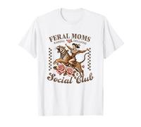 Mamme Selvagge e i Loro Piccoli Ribelli Vintage Maglietta