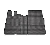 MAMMOOTH Frogum - Set di 3 tappetini in Gomma per Boxer/Ducato 1994-2006, Colore: Nero
