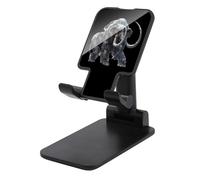 Mammoth Animal Novità Pieghevole Supporto per Cellulare Stampato Regolabile Desktop Phone Holder Accessori da Viaggio 16,5 × 8,9 × 6,3 cm