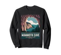 Mammoth Cave National Park Vintage Campeggio Escursionismo Uomo Donna Felpa