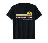 Mammoth Cave National Park Vintage Retro Souvenirs Biking Maglietta