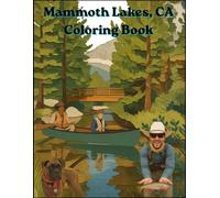 Mammoth Lakes, CA: COLORING BOOK: Sierra Nevada