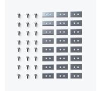 Mammotion 3 set di lame di ricambio Endurance per rasaerba robotizzati della serie LUBA, adatti per LUBA 2 AWD 3000X, LUBA 2 AWD 5000X, YUKA 1000, YUKA 2000, 24 lame