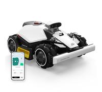 MAMMOTION LUBA mini 2 AWD 1000 con Supporto per Autolavaggi | Robot Tagliaerba Visione AI Tri-Camera e Posizionamento NetRTK, Mappatura Automatica, DropMow, Pendenza 80%