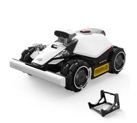 MAMMOTION LUBA mini 2 AWD 1000 Robot Tagliaerba Senza Filo Perimetrale | Visione AI Tri-Camera e Posizionamento NetRTK, Mappatura Automatica, DropMow, Pendenza 80%, Altezza di Taglio 20-65mm