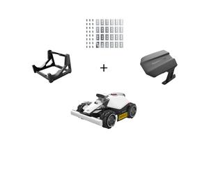 Mammotion LUBA mini 2 AWD 1500 + Garage Mini - Stand Lavaggio e Kit Lame in Omaggio