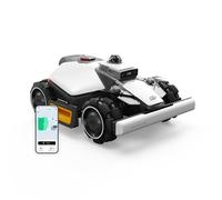 MAMMOTION LUBA mini 2 AWD 1500 Robot Tagliaerba senza Filo Perimetrale | LiDAR 360° e Visione IA a Doppia Telecamera, senza RTK, AWD con 80% Pendenza, DropMow, Gestione Intelligente della Batteria