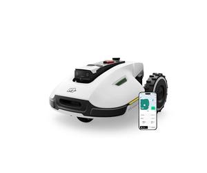 MAMMOTION YUKA 2000 Robot Tagliaerba Senza Filo Perimetrale, Consigliato 2000m², Max. 2400m², 3D AI Vision Auto-Mappaturae, 45% Pendenze, Altezza Taglio 20-90mm Larghezza Taglio 320mm, con Modulo 4G