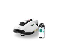 MAMMOTION YUKA 2000 Robot Tagliaerba senza Filo Perimetrale, NetRTK+3D AI Vision Auto-Mappaturae, Robot Tagliaerba Consigliato 2000m²/2400m² MAX, Modulo 4G, Pendenza del 50%