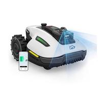 MAMMOTION YUKA mini 2 1000 Robot Rasaerba senza Cavo Perimetrale, Consigliato per 1000m², LiDAR a 360° + Visione AI, Riconoscimento di oltre 300 Ostacoli, DropMow, Altezza di Taglio 20-60mm