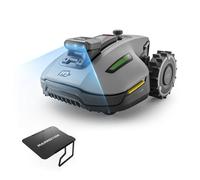 MAMMOTION YUKA mini 2 500 Robot Tagliaerba con Garage-mini | senza Filo Perimetrale, Nessuna Perdita di Segnale, Senza RTK, Visione AI Tri-Cam, DropMow, Mappatura Auto Multi-zona