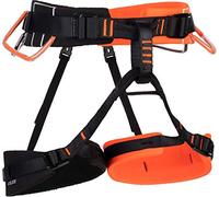 Imbracatura da arrampicata Mammut 4 Slide arancio/nero vibrante (M-XL)