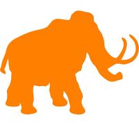 Mammut, Adesivo In Vinile Versione V1-Destra