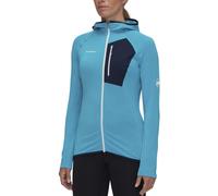 Mammut Aenergy Light ML Hooded W - felpa in pile - donna L Light Blue woman Recycled Polyester,Bluesign,Polartec Power Grid,Fair Wear Foundation