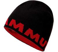 Mammut LOGO - Berretto reversibile black/red