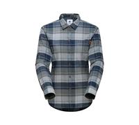 Mammut Camicia a Maniche Lunghe da Donna Trovat, Steel-Marine, XS