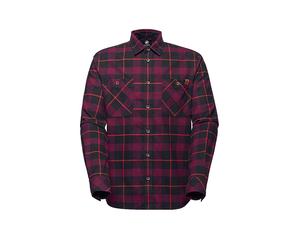 MAMMUT Camicia funzionale da uomo Alvra rosso scuro | L