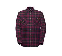 MAMMUT Camicia funzionale da uomo Alvra rosso scuro | XL