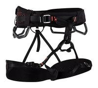 Mammut Cintura da arrampicata Comfort Fast Adjust Black Safety Orange S