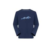 Mammut - Kid's Mammut Core Longsleeve Logo - Maglia a manica lunga 104 blu