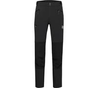 MAMMUT Pantaloni softshell da trekking Courmayeur da uomo nero | 50