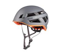 Mammut Crag Sender Helmet | Casco da arrampicata per uomo e donna, attrezzatura per alpinisti | Titanio, 52-57 cm