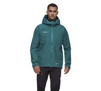 Mammut Crater IV HS Hooded - giacca hardshell - uomo M Green man Bluesign,Gore-Tex,Pfc-Free,Fair Wear Foundation,Recycled Polyester