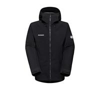 Mammut Crater IV HS Hooded Jacket Men | Giacca Impermeabile da Uomo per Trekking e Attività Outdoor | Nero, L