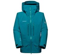 Mammut - Giacca in GORE-TEX PRO ePE - Crater Pro HS Hooded Jacket Men Deep Teal per Uomo in Pelle - Taglia L - Verde